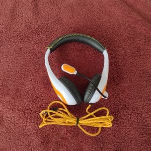 AVID Education AE-36 Classroom Computer Stereo Headset - Orange & Black